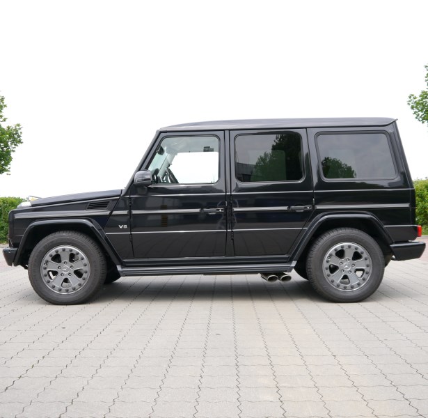 Mercedes G with maximum 3,5 to gross vehicle weight full air suspension kit - Image 4