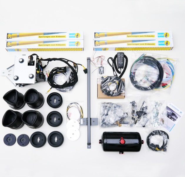 Mercedes G with maximum 3,5 to gross vehicle weight full air suspension kit - Image 3