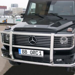 Bull bar for Mercedes G 63 complete stainless steel