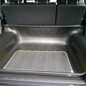 Cargo area tray Mercedes G 463 till 10/2000, 3 doors incl. anti slip mat half loading area