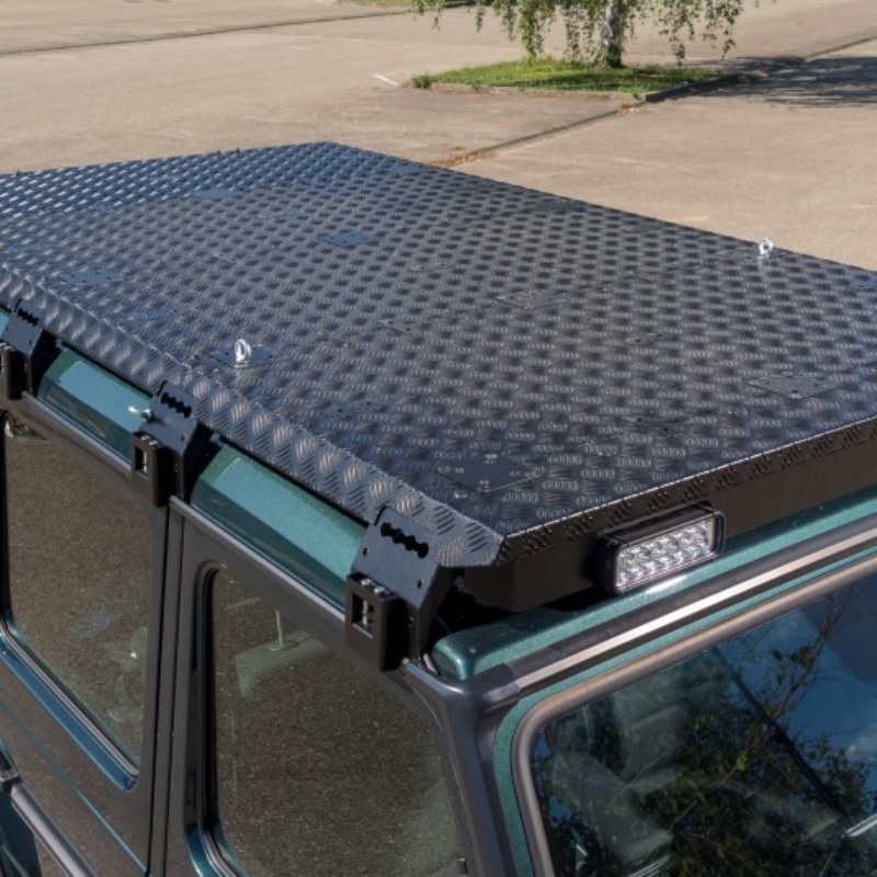 Cover for lights for front or rear for roof rack