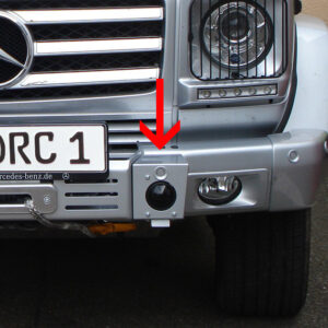 Distronic/parktronic adapter for winch bumper 16-60080 Mercedes G 463