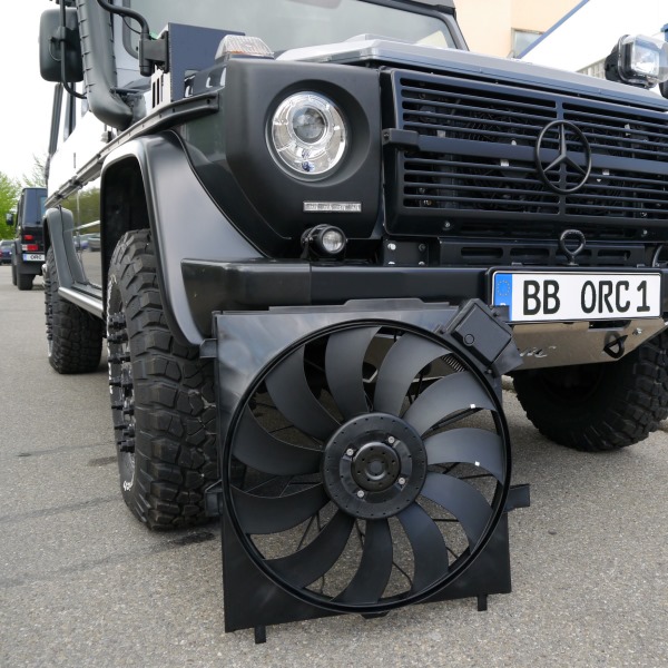 Electrical suction fan with intelligent steering for G 461 PUR/Professional