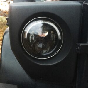 LED-head lamps Speaker 8700 Evo II with E-marking, black version