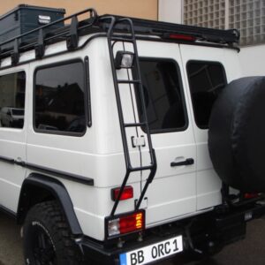 Rear ladder right side for "Original Mercedes G Edition PUR"- roof rack for G 461 PUR/Professional