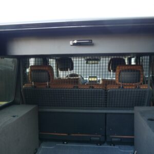 Roof box/weapon safe, foldable + lockable Mercedes G 5-doors, black