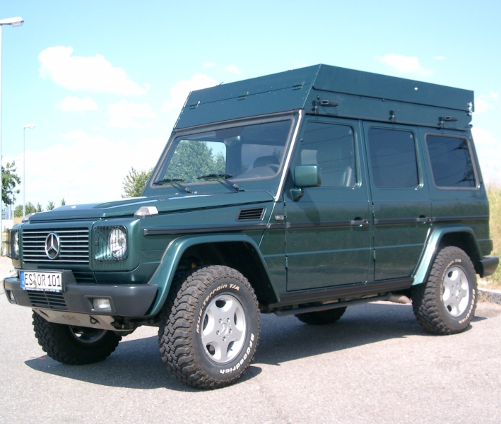 Roof tent Mercedes G, long wheel base l:2400 x w:1500 x h:220 - Image 3