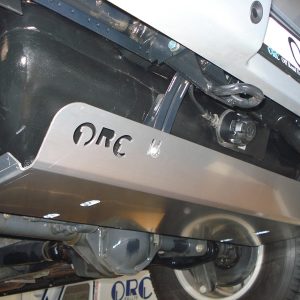 Tank protection alloy for Mercedes G with plastic tank