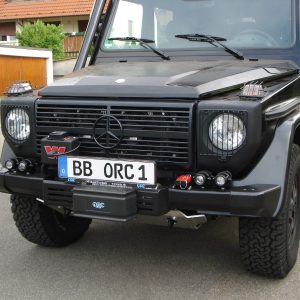 Winch bumper G 460/461/PUR/Professional and G 463 with serial bolt in original bumper
