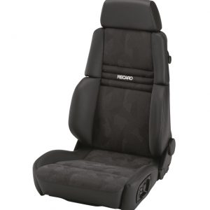 RECARO "Orthopad" M complete leather black, co-driver seat right side