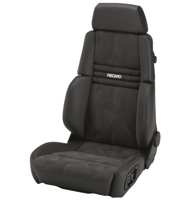 RECARO "Orthopad" M complete leather black, co-driver seat right side