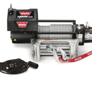 WARN Tabor winch 10K, 12V pulling capacity 4.536 kg, steel rope 24mx9,5mm