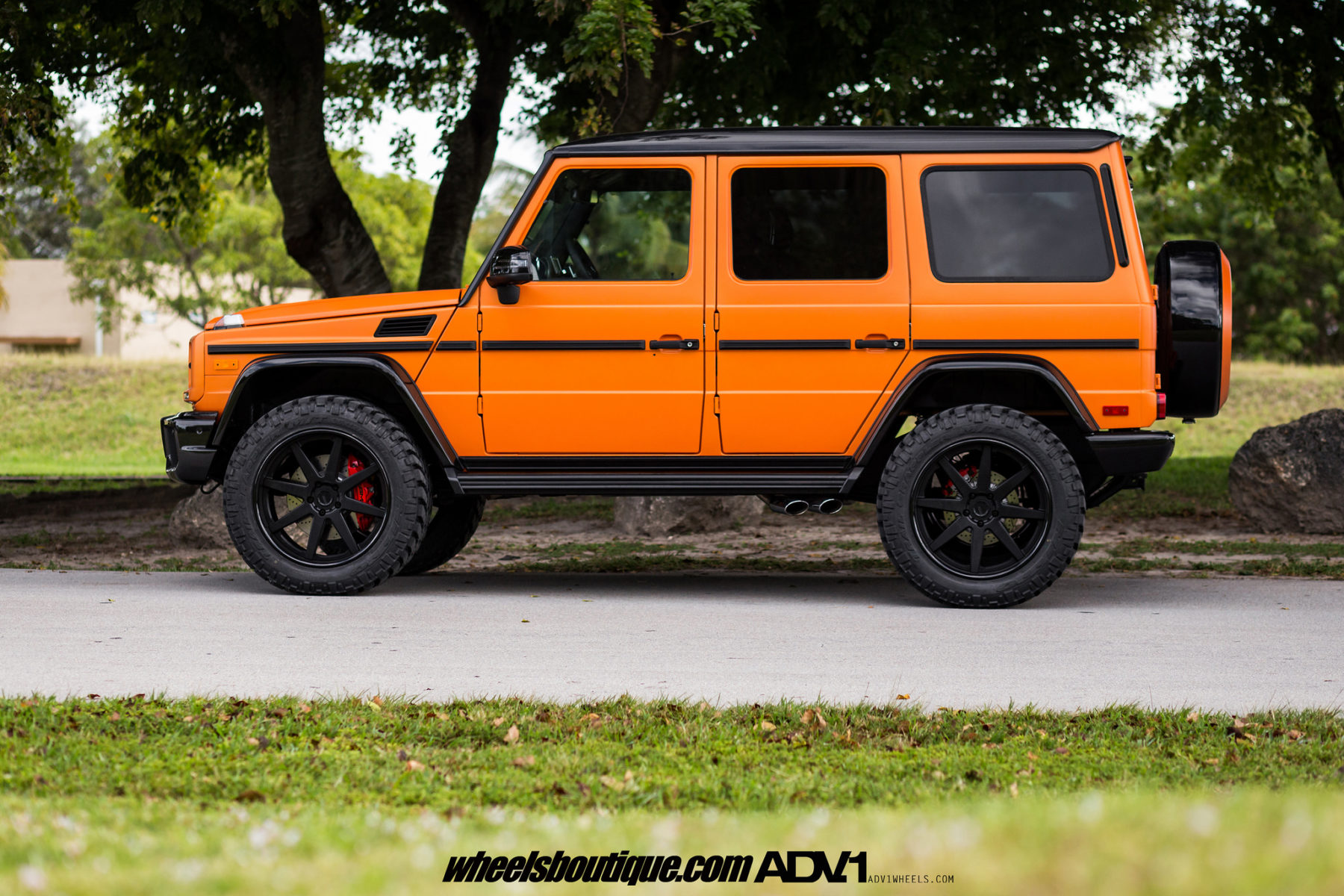 ADV08 Street Function Wheels – Fire Orange Mercedes-Benz G63 AMG - Image 2