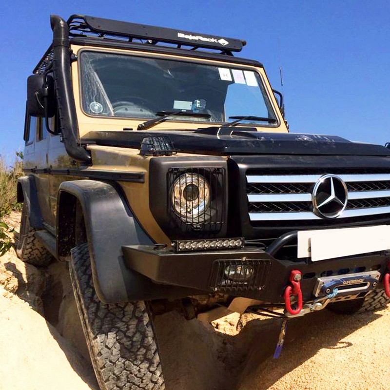 BajaRack Utility Flat Roof Rack for Mercedes G-Wagon (1990-2018)