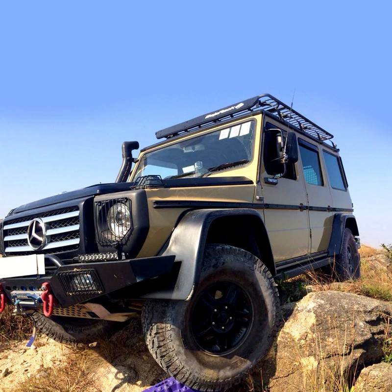 BajaRack Utility Flat Roof Rack for Mercedes G-Wagon (1990-2018) - Image 4
