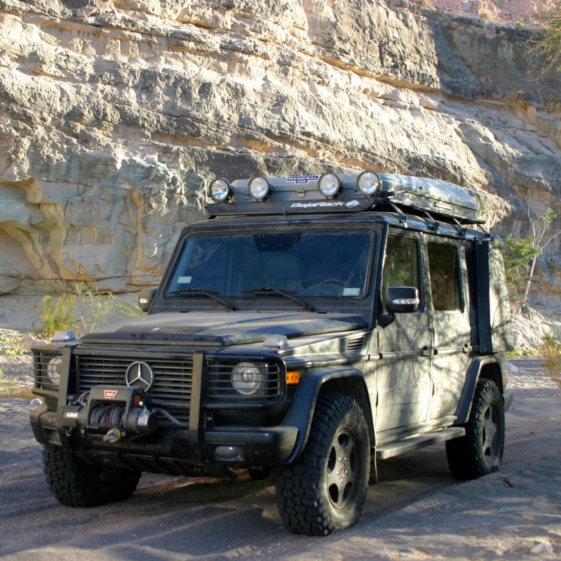 BajaRack Utility Flat Roof Rack for Mercedes G-Wagon (1990-2018) - Image 3