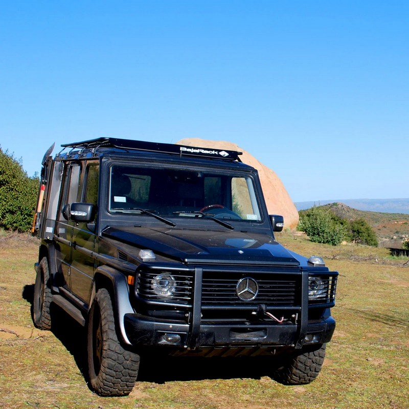 BajaRack Utility Flat Roof Rack for Mercedes G-Wagon (1990-2018) - Image 6