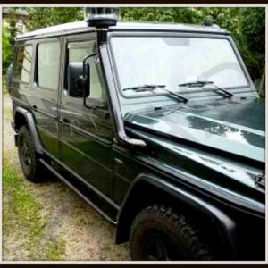 DESERT Aluminium Snorkel G 270CDI/280CDI, Right Side, Incl. Cyclone Pre-Filter