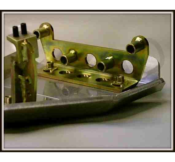 Differential Protection Plate Rear Axle G 460/461 DESERT by GFG - Image 2