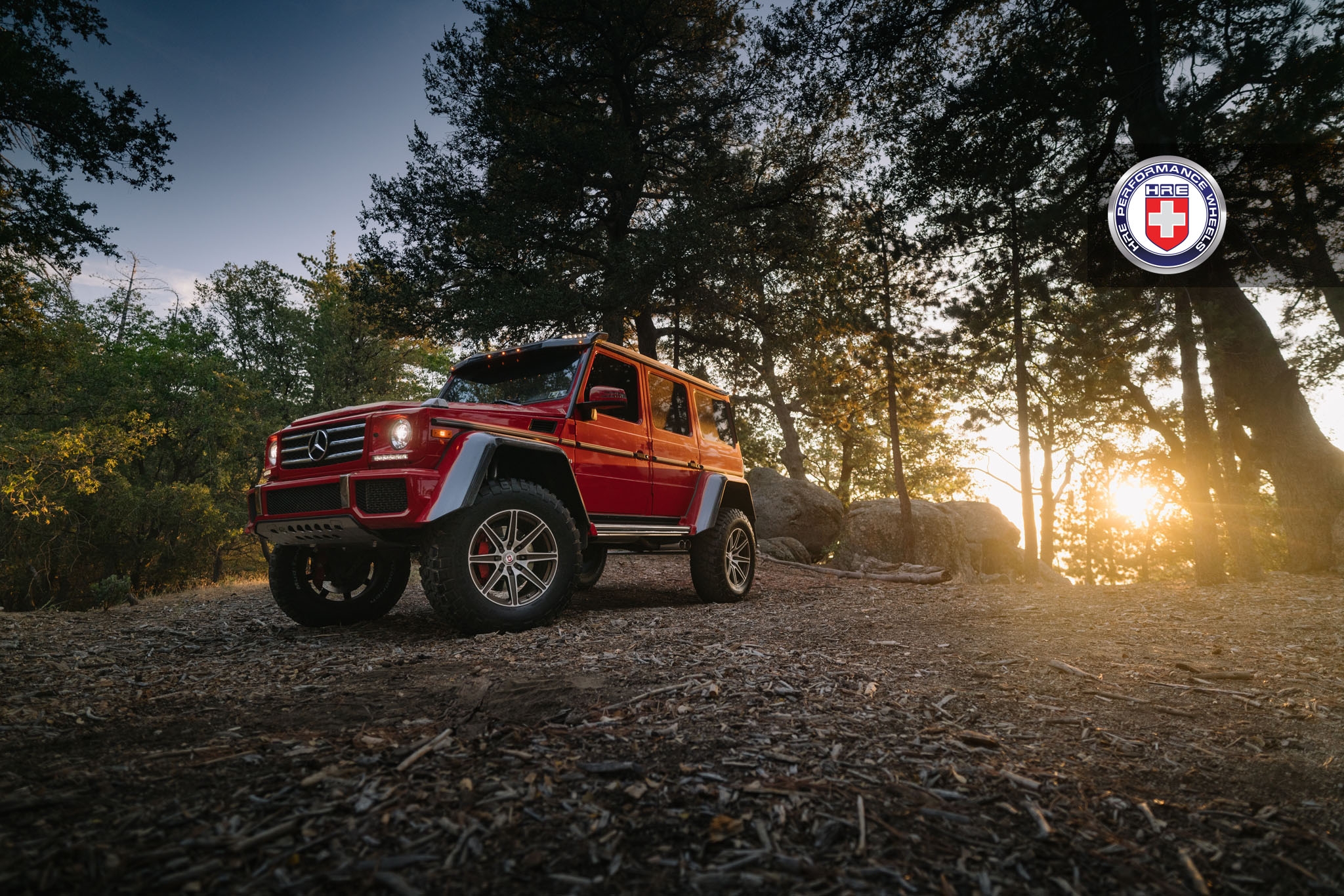 HRE TR188 Two-Tone in Satin Bronze and Frozen Clear - Mercedes-Benz G550 4x4² - Image 4