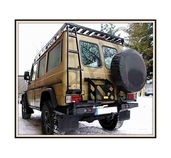 Jerrycan / Hi-Lift Jack Mount, Rear Bumper G DESERT - Image 2