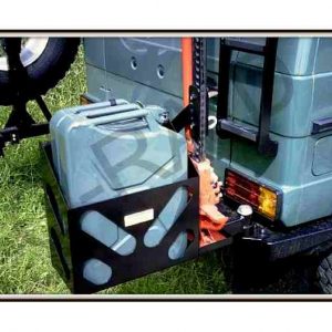 Jerrycan / Hi Lift Jack Mount, Rear Bumper G DESERT