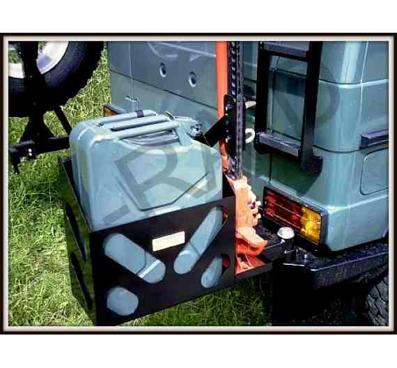 Jerrycan / Hi Lift Jack Mount, Rear Bumper G DESERT