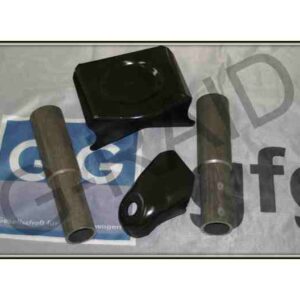 Repair Kit Spring / Damper Console + The Frame Tubes Rear - One Side Only