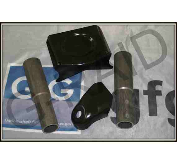 Repair Kit Spring / Damper Console + The Frame Tubes Rear - One Side Only