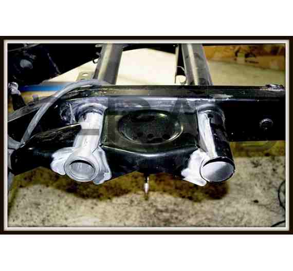 Repair Kit Spring / Damper Console + The Frame Tubes Rear - One Side Only - Image 2