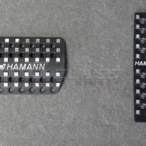 HAMANN Pedals in Black Anodized Aluminum for G-Class W463