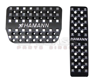 HAMANN Pedals in Black Anodized Aluminum for G-Class W463 - Image 2