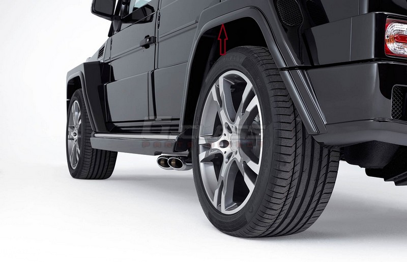 LORINSER Rear Fender Set (only for long version) for G-Class (W463) 2013
