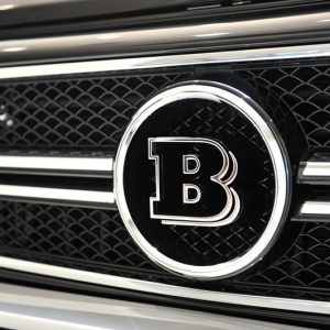 BRABUS Double-B Insert on Radiator Grille for G-Class W463