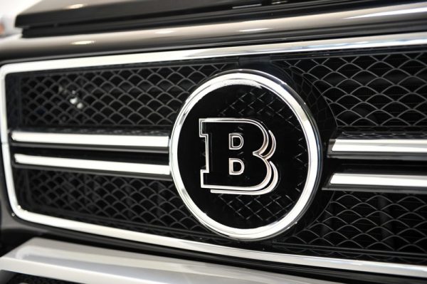 BRABUS Double-B Insert on Radiator Grille for G-Class W463