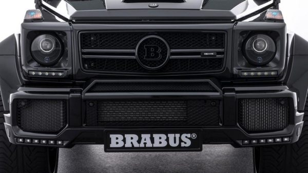 BRABUS Front Fascia Attachment incl. Daytime Running Lights Bright with Turn Signal Function for G-Class W463