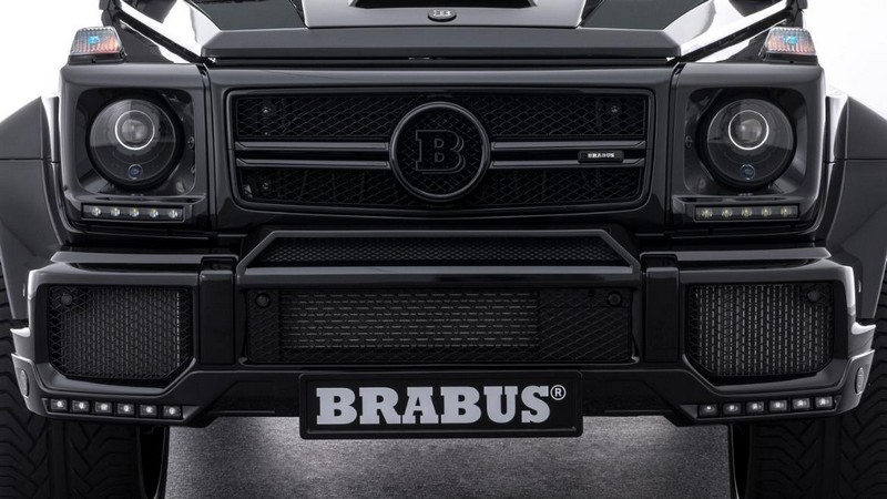 BRABUS Front Fascia Attachment incl. Daytime Running Lights Bright with Turn Signal Function for G-Class W463