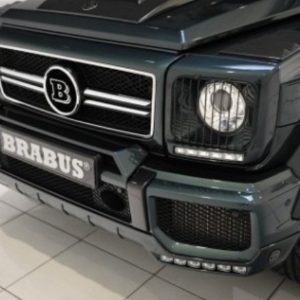 BRABUS Front Spoiler Lip incl. DRL Bright with Turn Signal Function for AMG G65/G63 W463