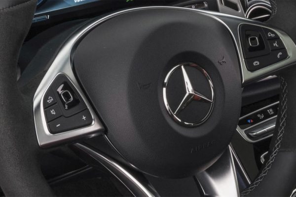 BRABUS Leather Steering Wheel Back for G-Class W463
