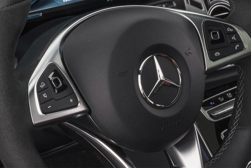 BRABUS Leather Steering Wheel Back for G-Class W463