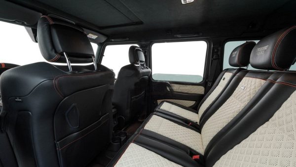 BRABUS Leather Trimmed A-, B- C- & D-Pillars for G-Class W463