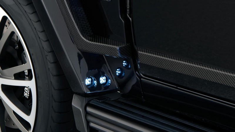BRABUS Running Board Corners, Illuminated for G-Class W463