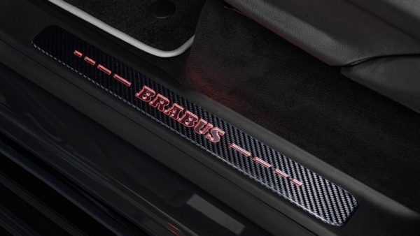BRABUS Carbon Scuff Plates with LED Illumination for AMG G63 W463A