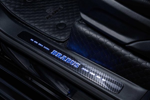 BRABUS Carbon Scuff Plates with LED Illumination for AMG G63 W463A - Image 4