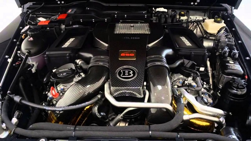 BRABUS Increased Displacement Engine 850 for AMG G63 W463