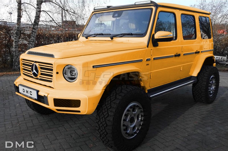 DMC RHD 4×4² Lift Kit Bolt on Portal for G500/G63 AMG W464 W463a - Image 2