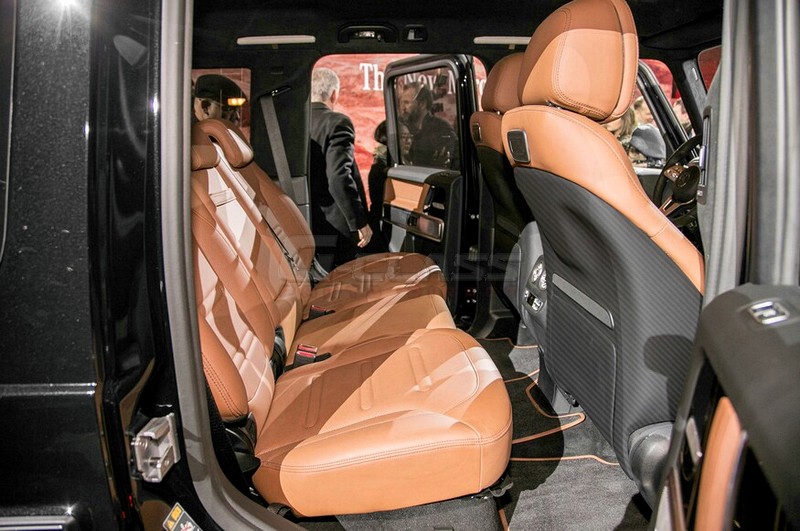 DMC Rear Seat Cover Carbon Fiber for AMG G63 W464 - Image 2
