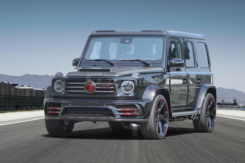MANSORY A-Pillar / Front & Side Roof Cover for AMG 63 W463A