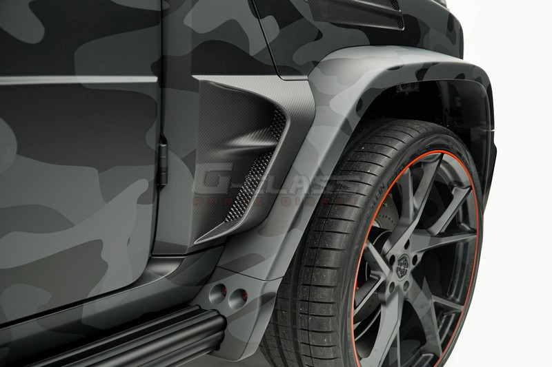 MANSORY YN.5 Wheel 24’’ Fully Forged Wheel Diamond Black for AMG G63 W463A - Image 2