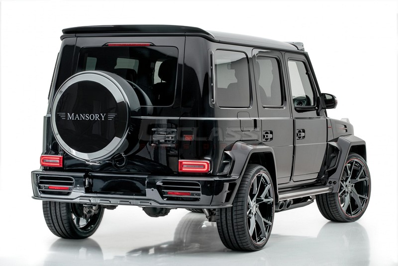 MANSORY YN.5 Wheel 24’’ Fully Forged Wheel Diamond Black for AMG G63 W463A - Image 5